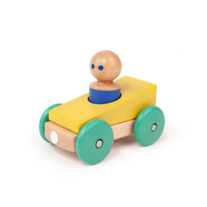 Tegu - Carro magnético Amarelo - Magnetic Racer Yellow