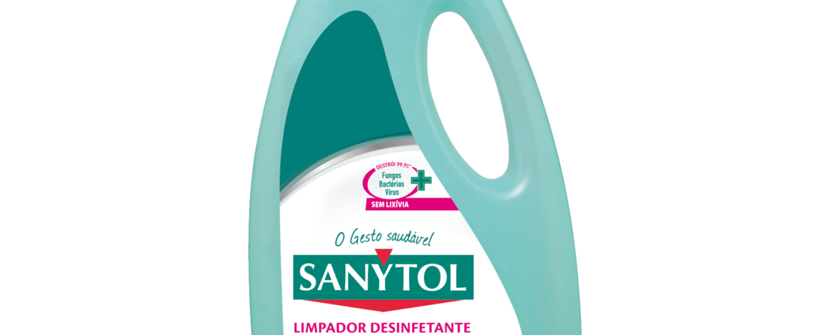 Sanytol Limpador Desinfetante Pavimentos & Superfícies - Eucalipto - Tartaruguita