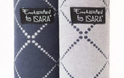 isara reversible teething pads diamonda blue ink Tartaruguita