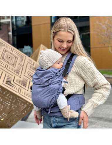 Quokkababy E-Carrier Blue Vibes Mochila Porta-Bebés Tartaruguita